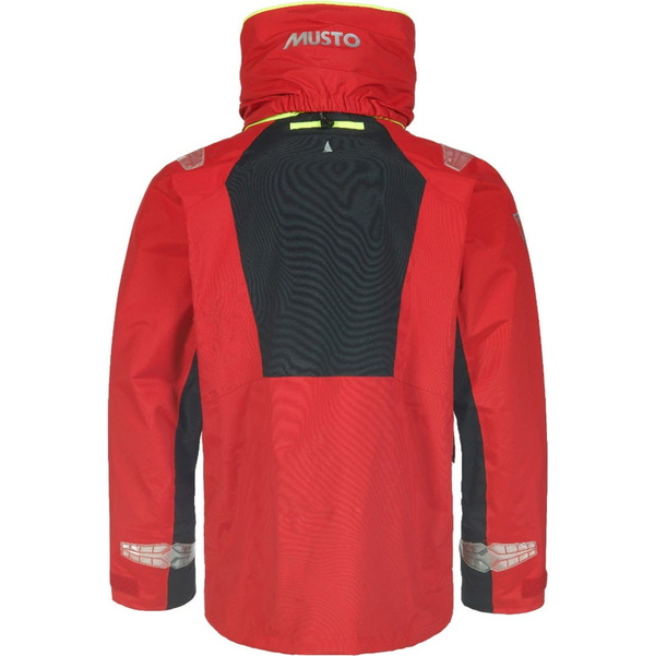 2026 Musto Herre Br2 Offshore 2.0 Sejlerjakke 82084 - ægte Rød